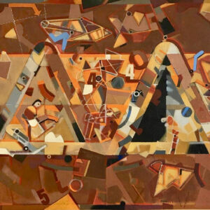Deux Constructions Polichromes, 1990 circa