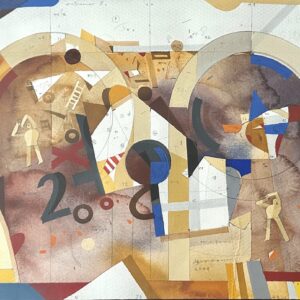 Deux Personnages dans un Paysage, 2000
